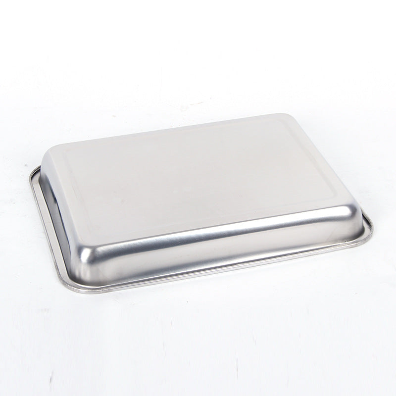 Stainless Steel Storage Trays Square Plate