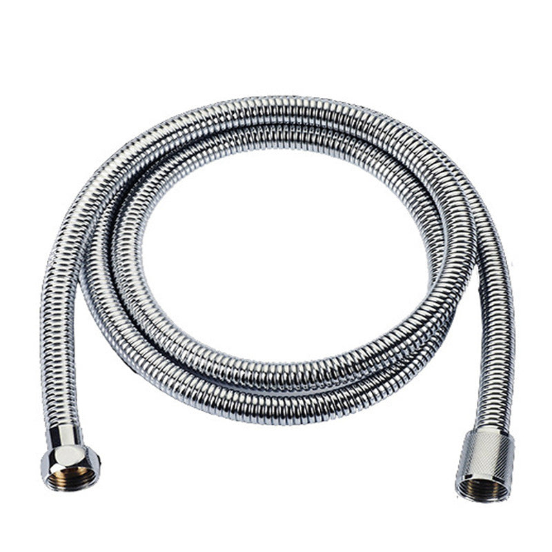 Propeller Driven Shower Head With Stop Button And Cotton Filter