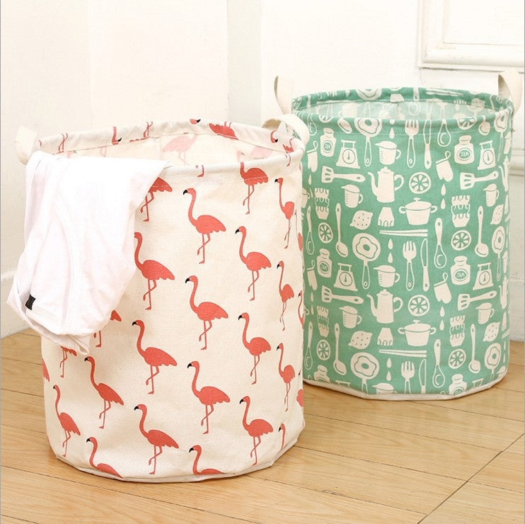Foldable laundry basket
