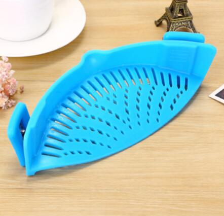 Silicone Clip-on Pot Pan Bowl Funnel