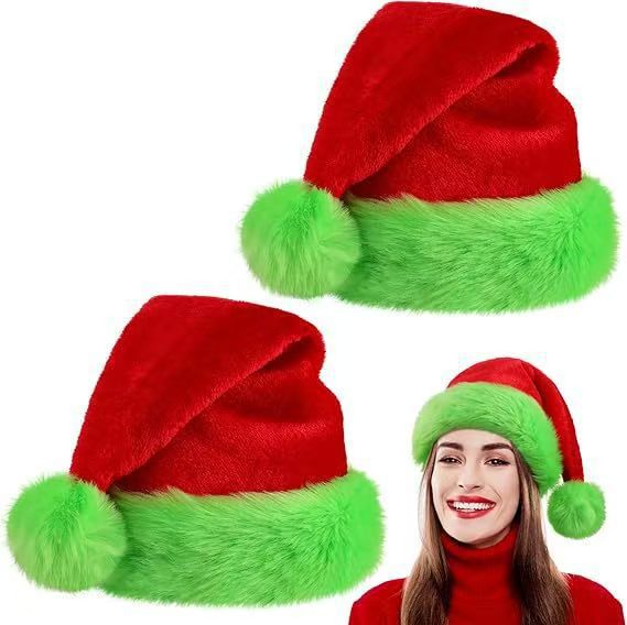 Velvet Christmas Hat